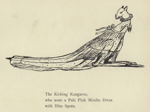 tekmeleyen kanguru by Edward Lear